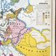 Old Hatier Trotignon map 220-21, 1950 Europe 16th 17th Renaissance