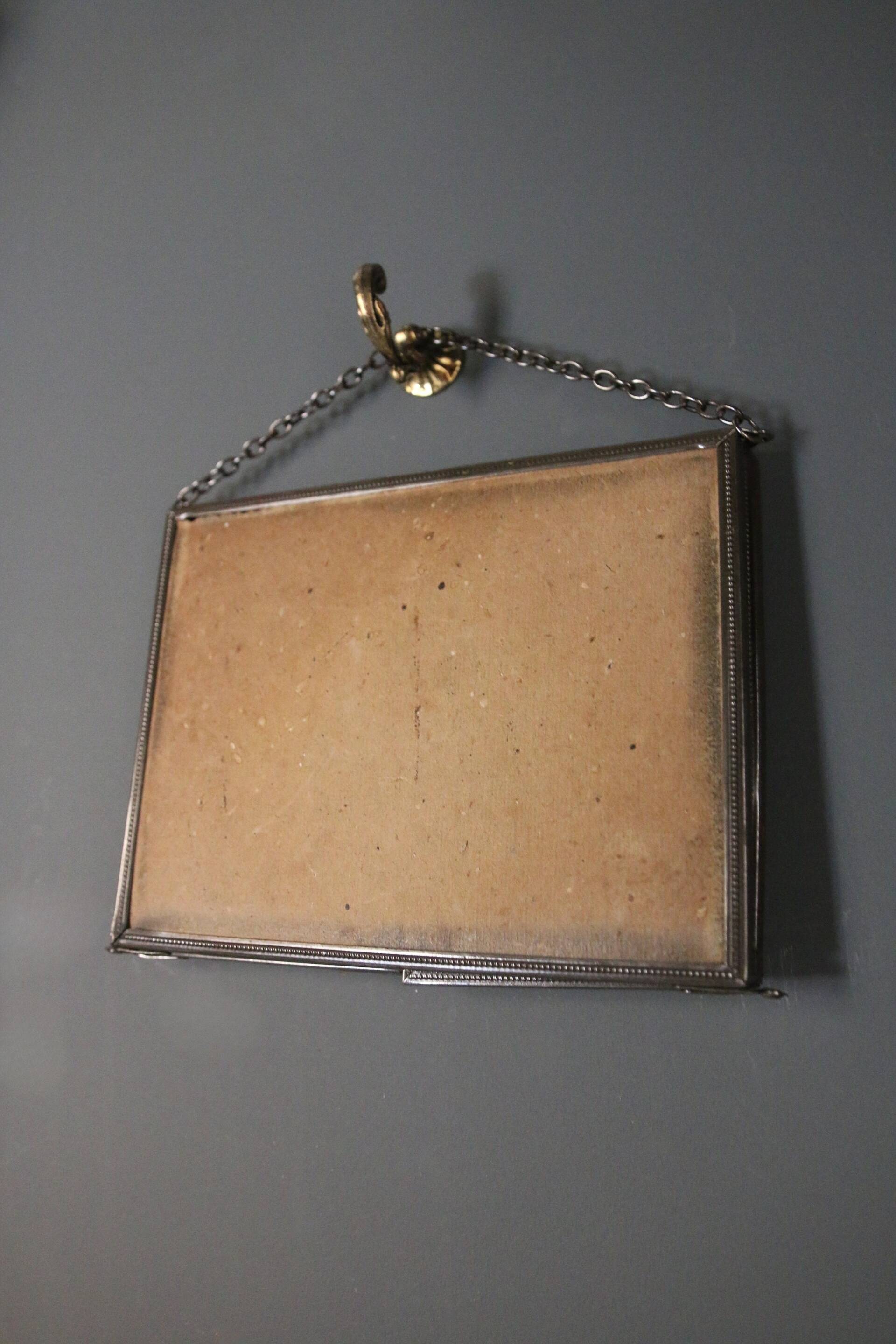 Miroir triptyque de barbier, Art Nouveau, circa 1900