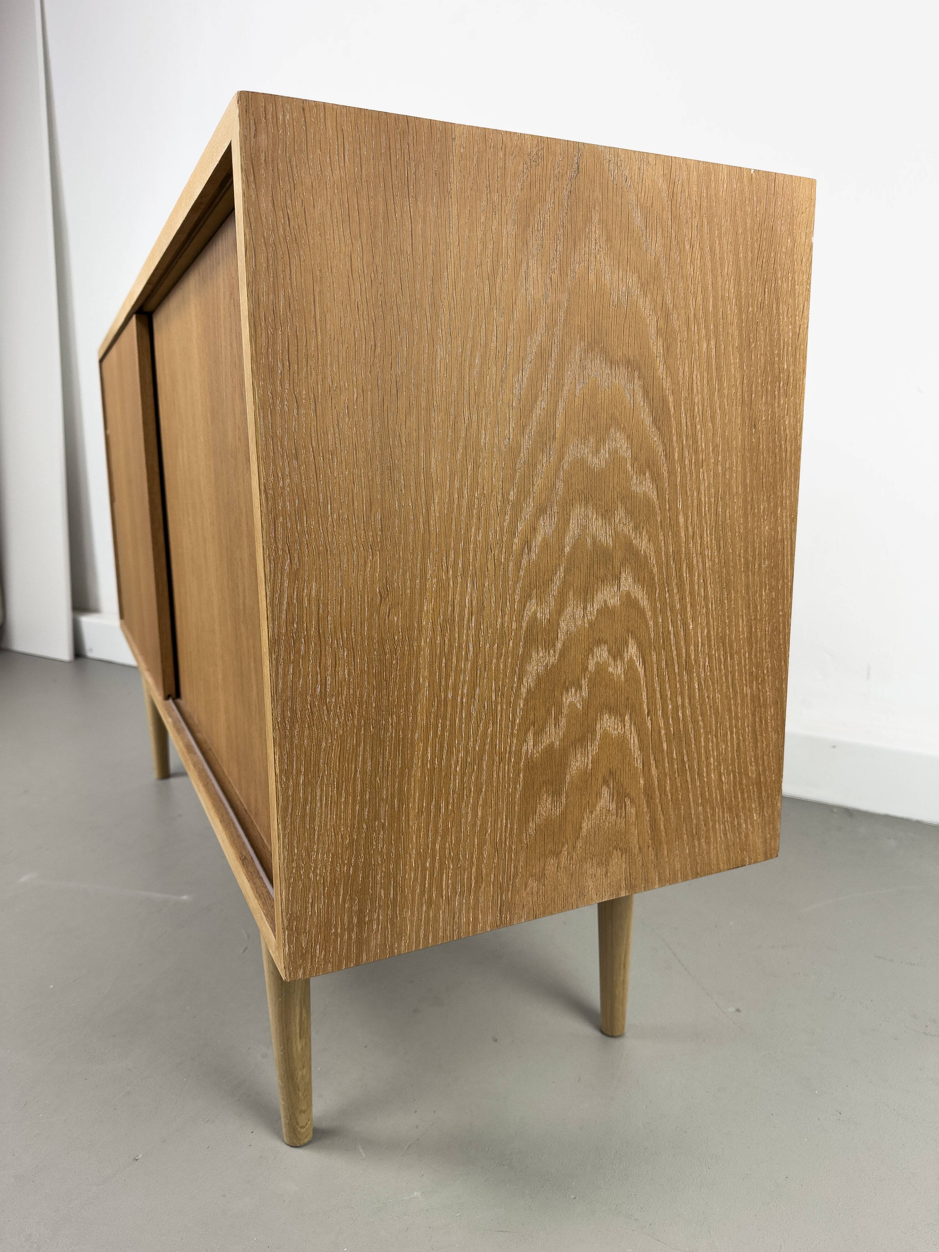 Danish Oak Sideboard by Carlo Jensen for Hundevad & Co., 1960s