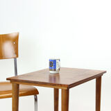 Coffee Table On Wheels In Teak, Czechoslovakia 1970s