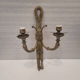 Applique en bronze style Louis XVI, France vers 1900