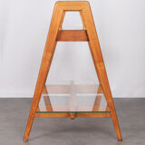 Table d'appoint tchèque en bois pour Krasna Jizba