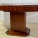 Table époque art déco en acajou eugène rinck
