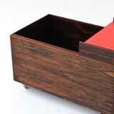 Poul Norreklit dry bar in rosewood Dyrlund Denmark 1960