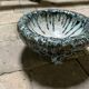 Glazed ceramic bowl / bowl – brutalist vintage crafts