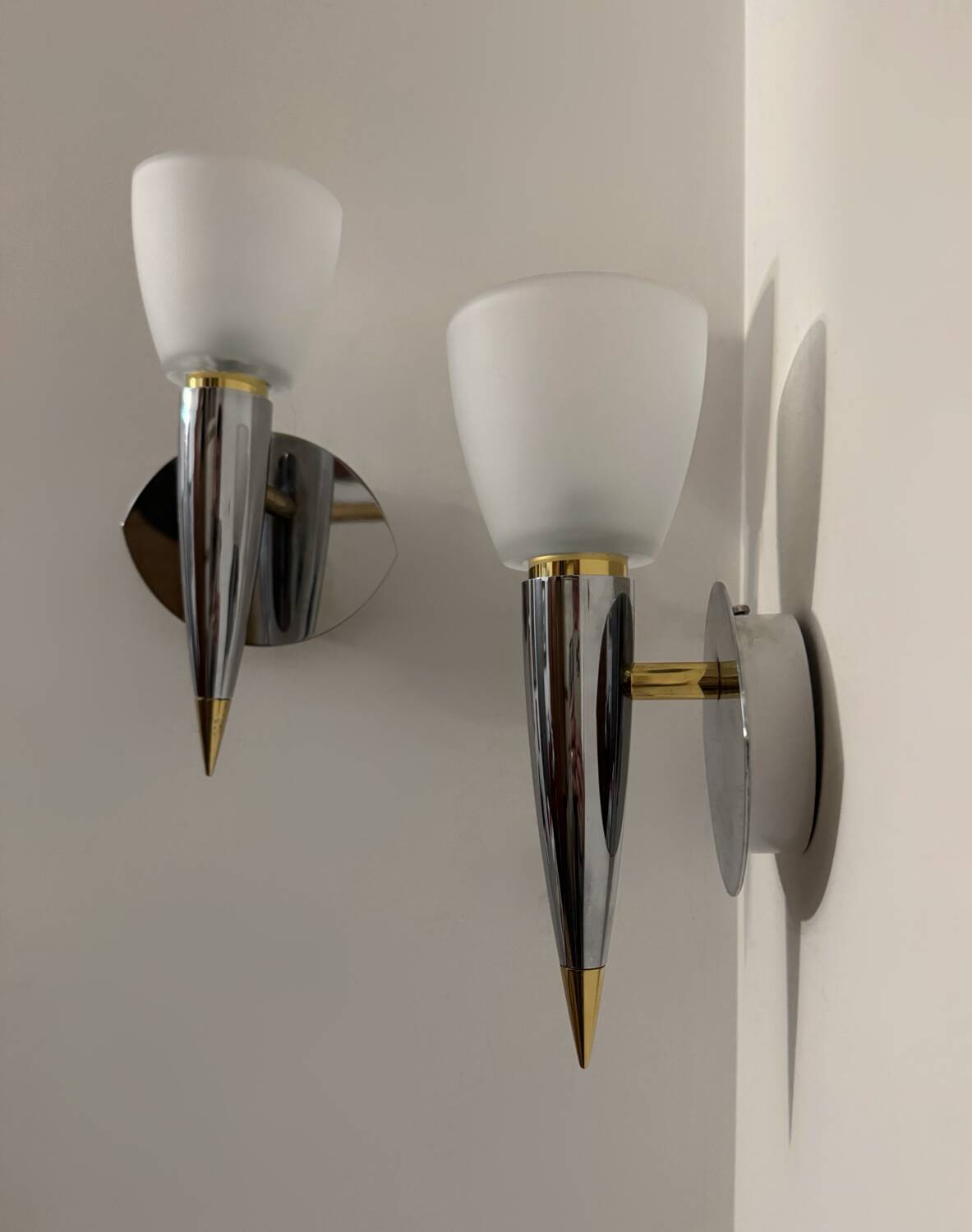 Leola wall lights from the 80s