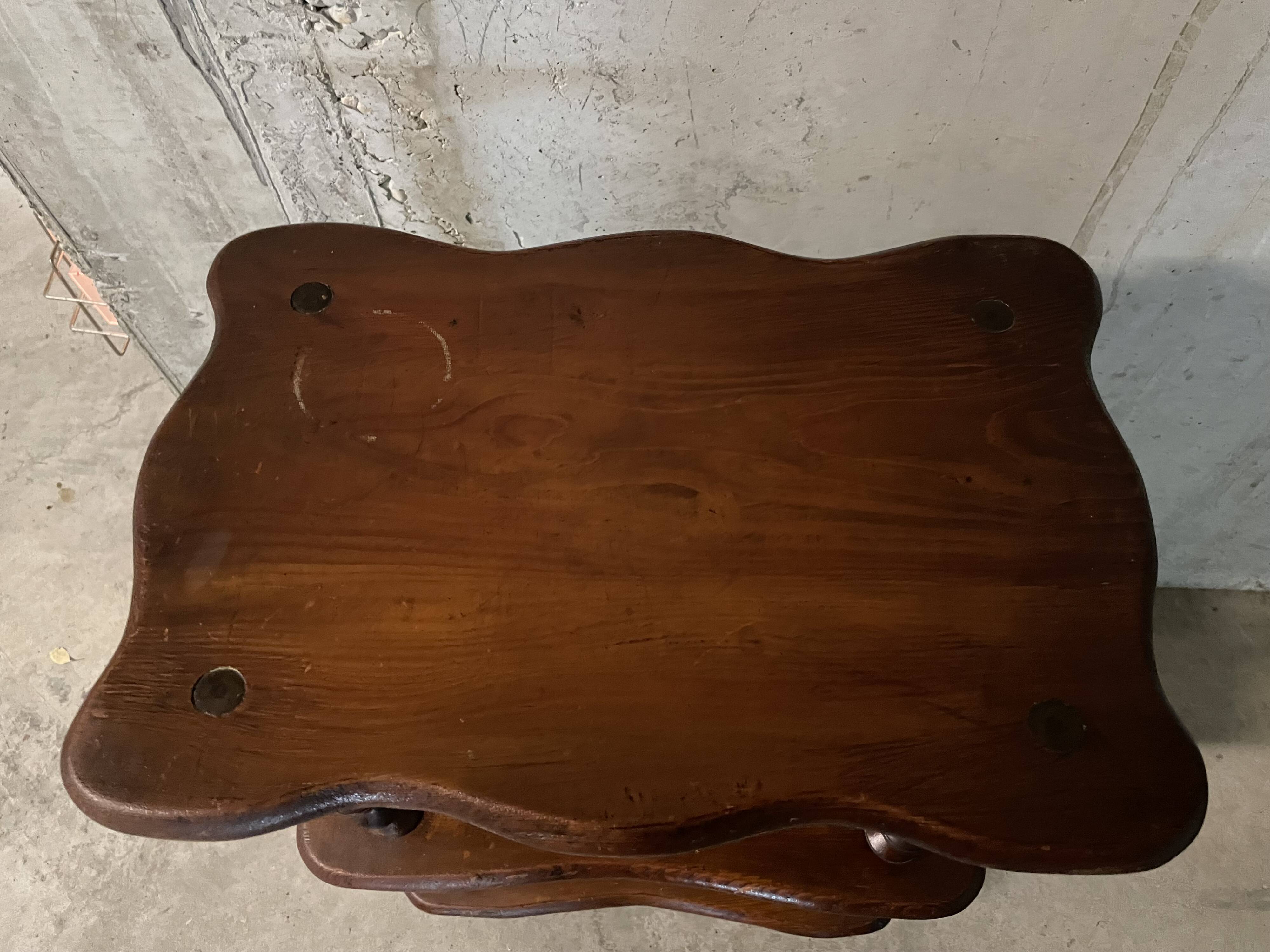 Wooden shelf cabinet