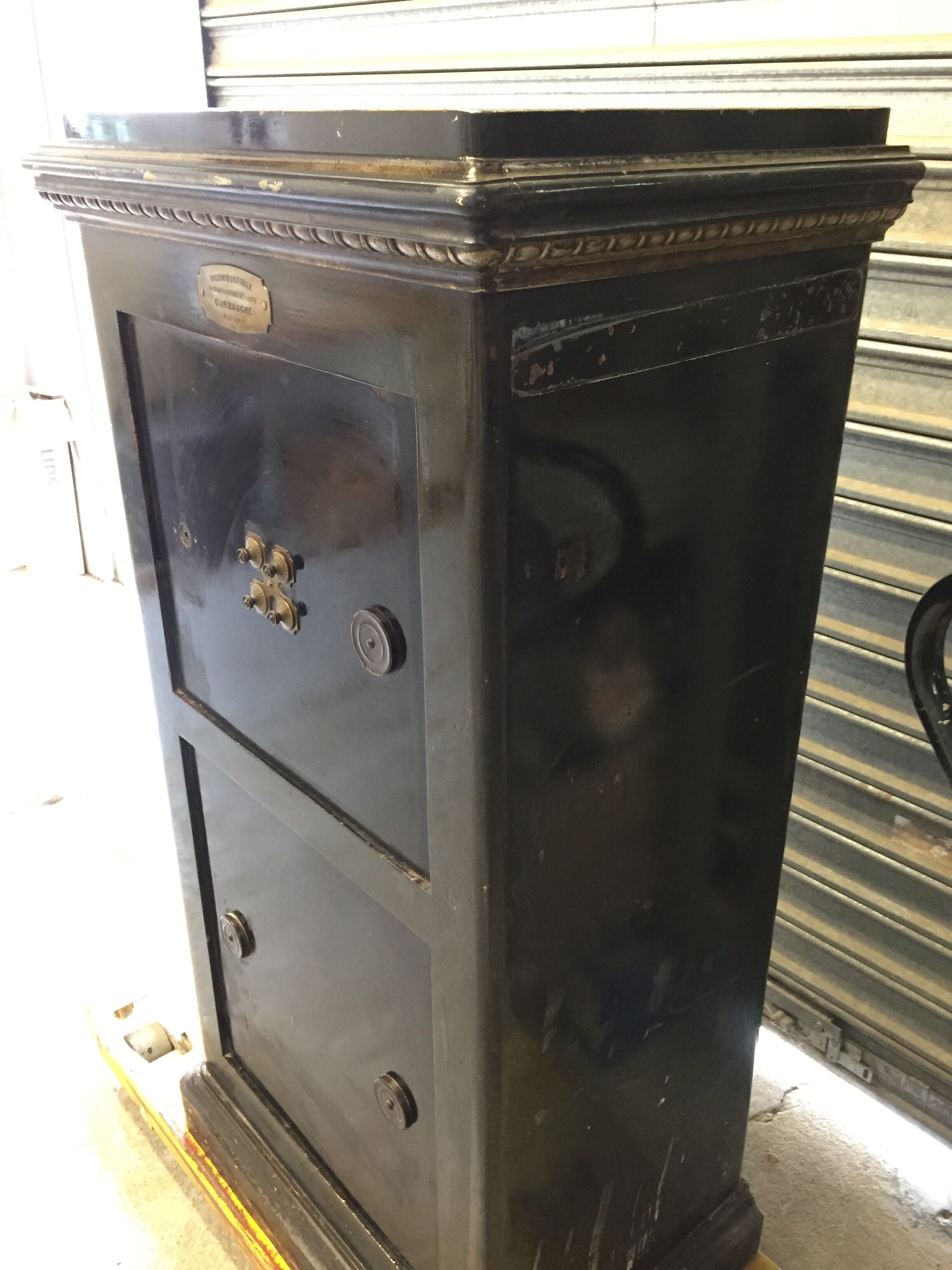 Bauché Art Deco safe