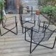 Table and four chairs Jarpen by Niels Gammelgaard
