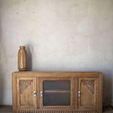 buffet sideboard solid oak Art Deco