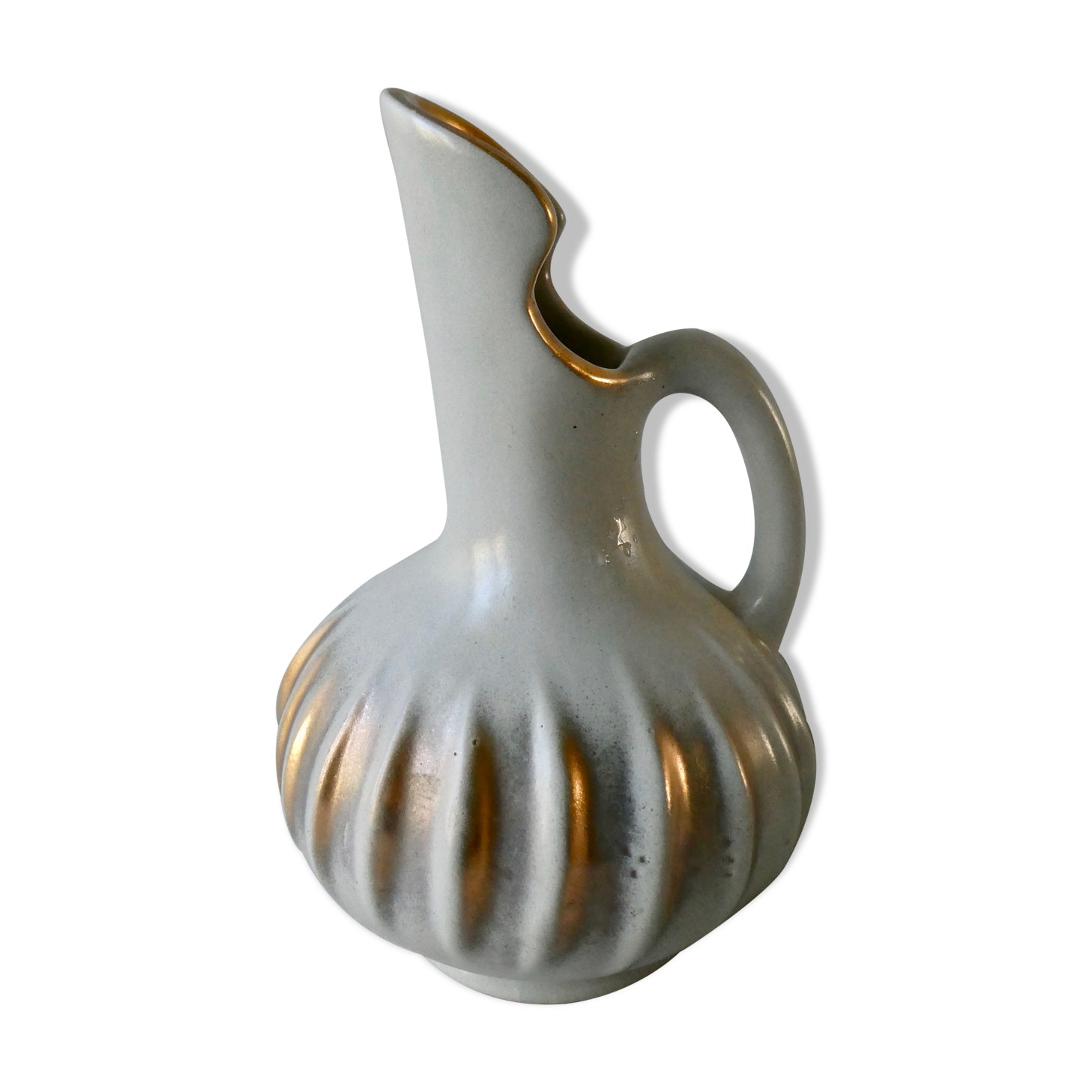 Ceramic vase B Letalle, Saint Clement, 1950s