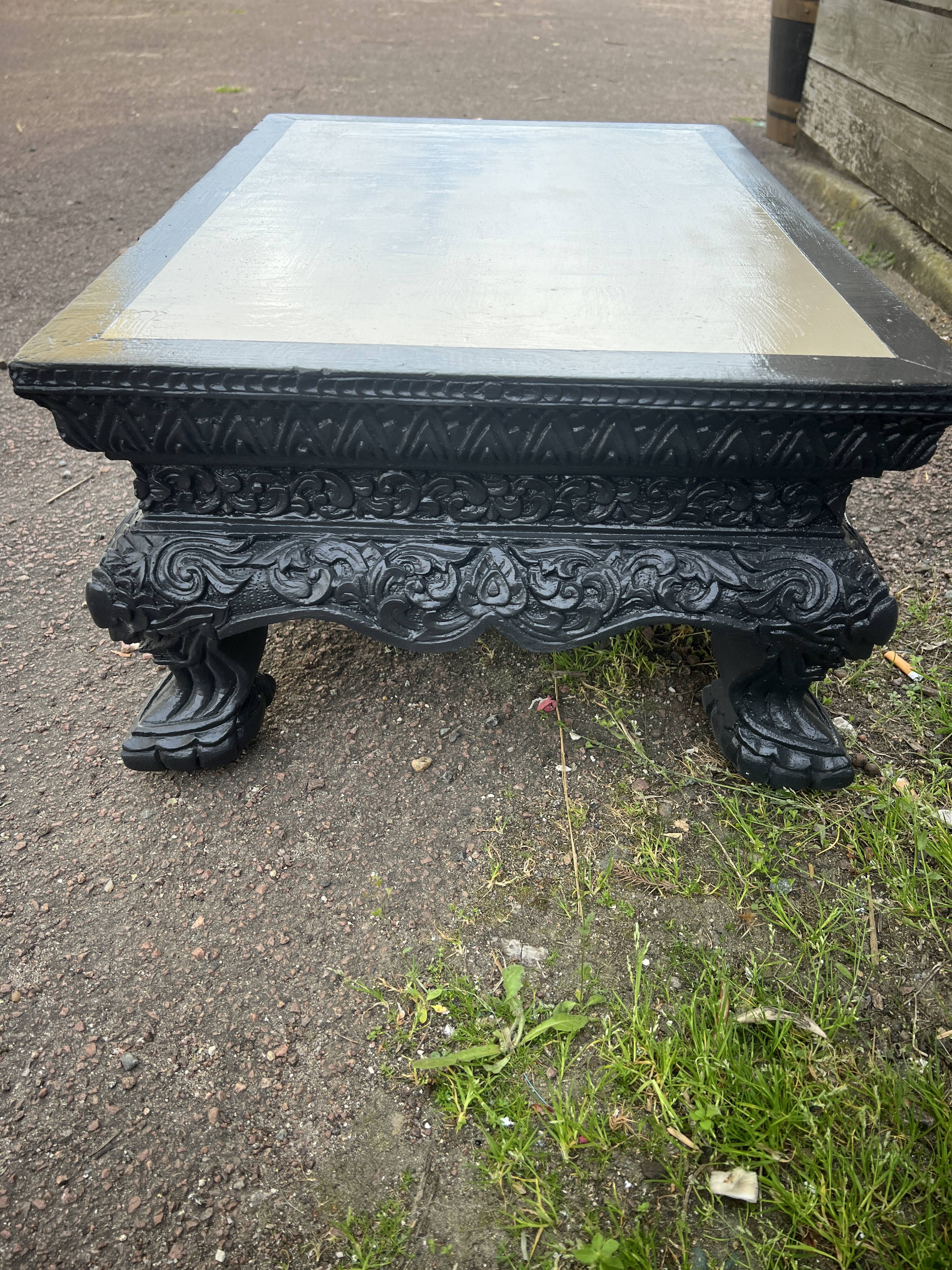 Painted Chinese coffee table