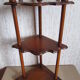 Wall corner shelf cherrywood