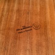 Coffee table by Henning Kjærnulf, Vejle Stole & Møbelfabrik, Denmark, 1960s.