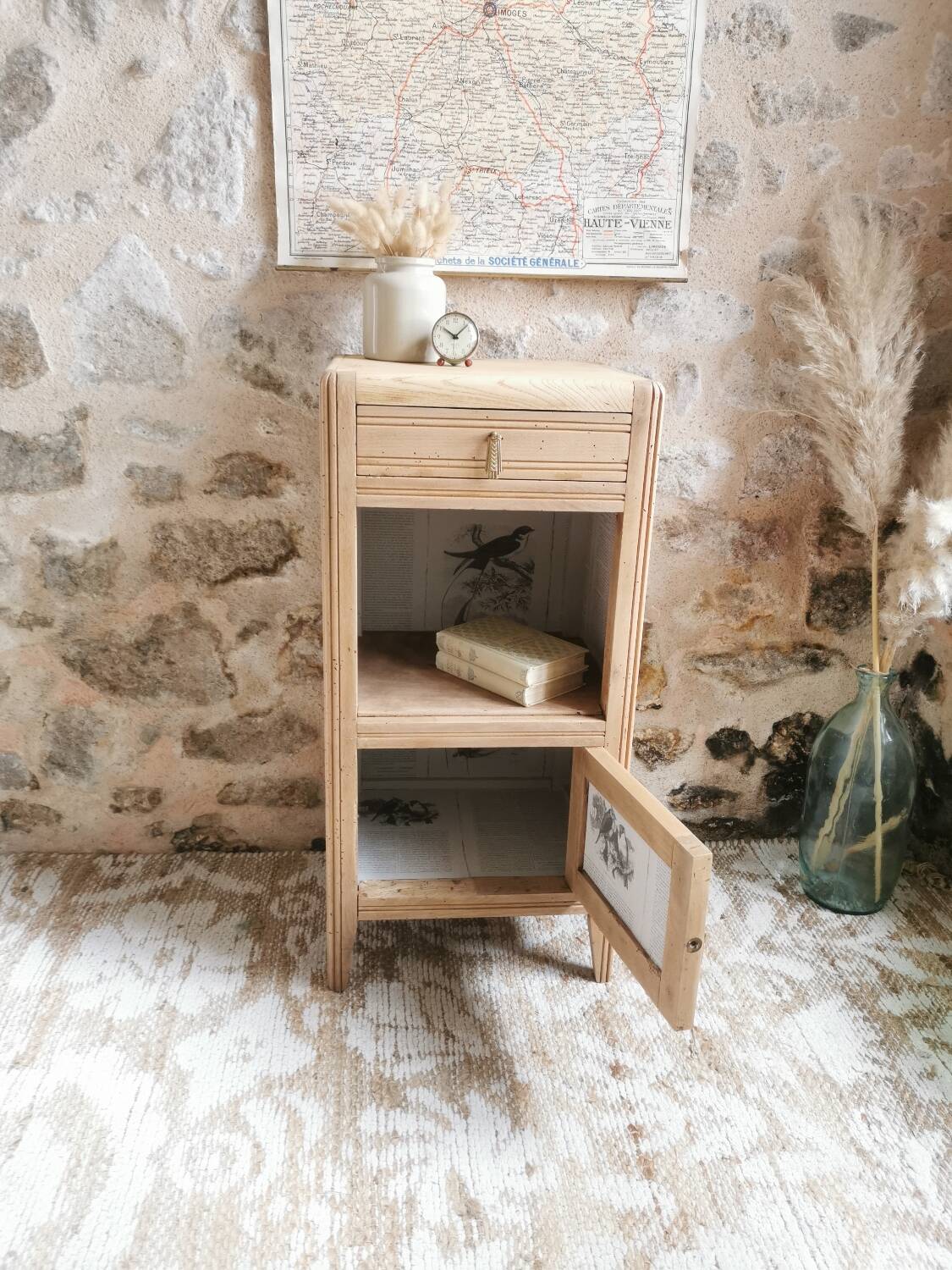 Art Deco Nightstand Fully Renovated