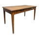 Old small farmhouse table from the 1930s.