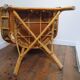 2 rattan armchairs