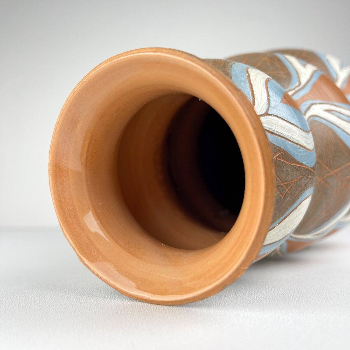 Vintage ceramic vase, Italy, 1974