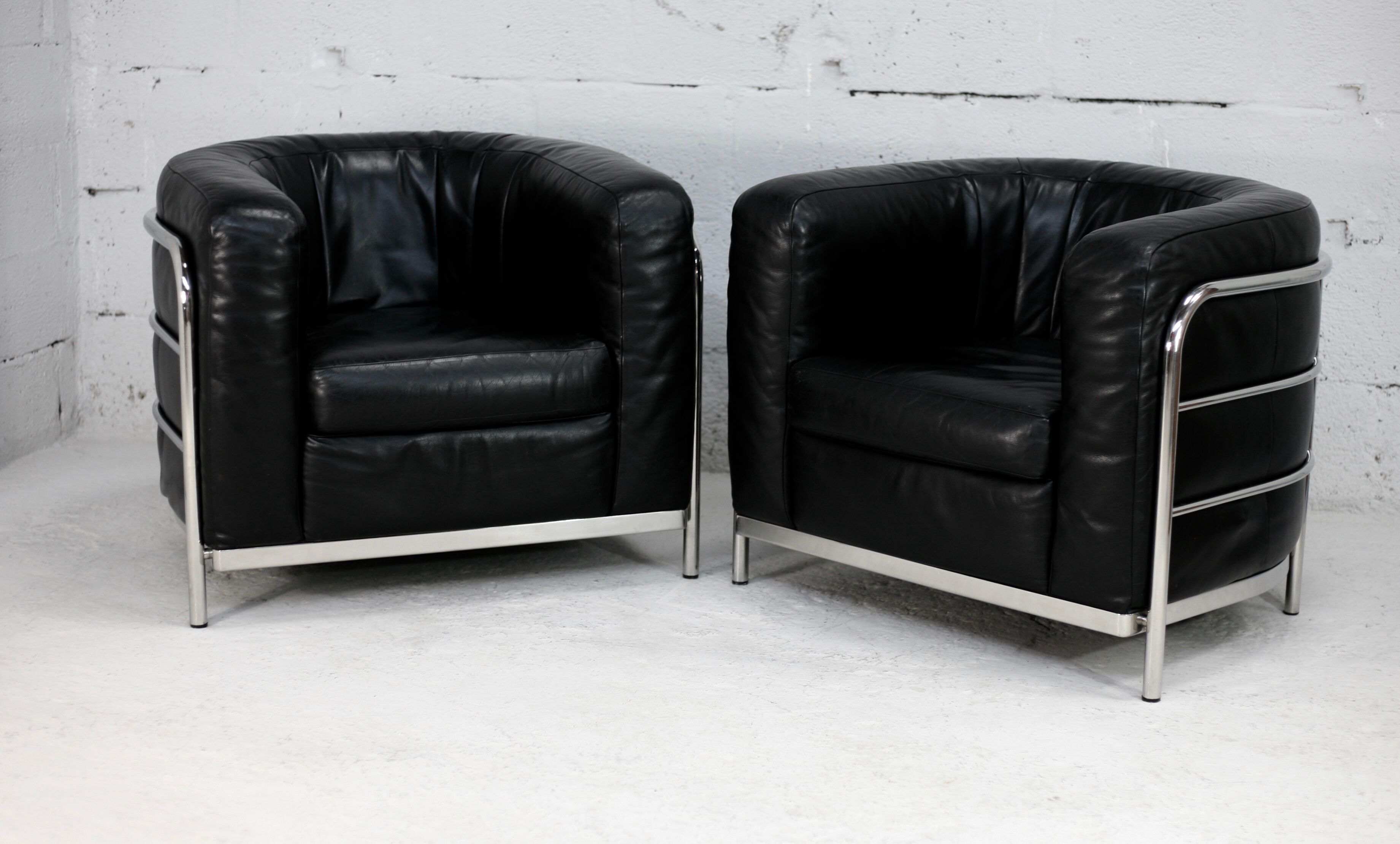 Paire de fauteuils de de Pas d'Urbino Lomazzi Zanotta , circa 1985. Modèle Onda