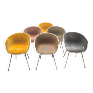 suite de 6 chaises AAC