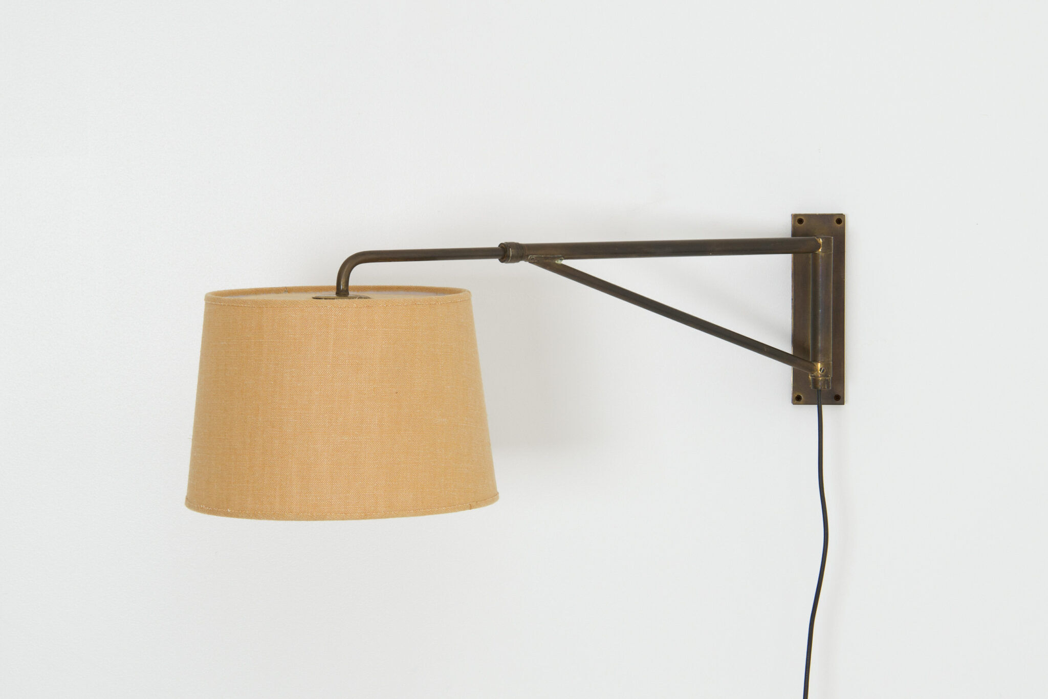 Art Deco swing-arm wall lamp