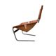 F444 lounge chair in cognac leather by Pierre Paulin for Artifort