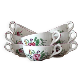 Coffee cup set, Lunéville