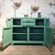 Buffet vintage  mado vert d'eau