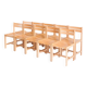 Solid beech chair designed by André Sornay - France, 1960s