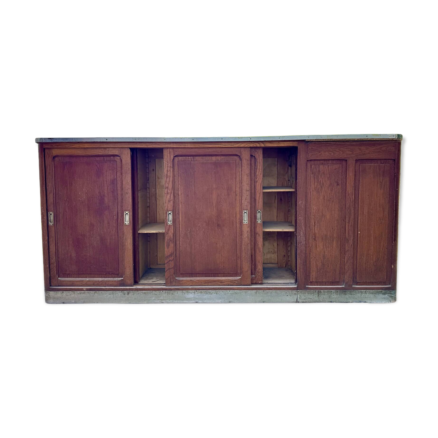 Meuble banque ou comptoir de métier a tiroirs et autres de Pharmacie