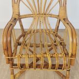Children's rattan chair