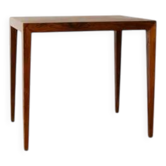Minimalist rosewood table, Denmark 1960s-70s