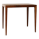 Minimalist rosewood table, Denmark 1960s-70s