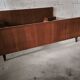 Vintage teak Scandinavian bed