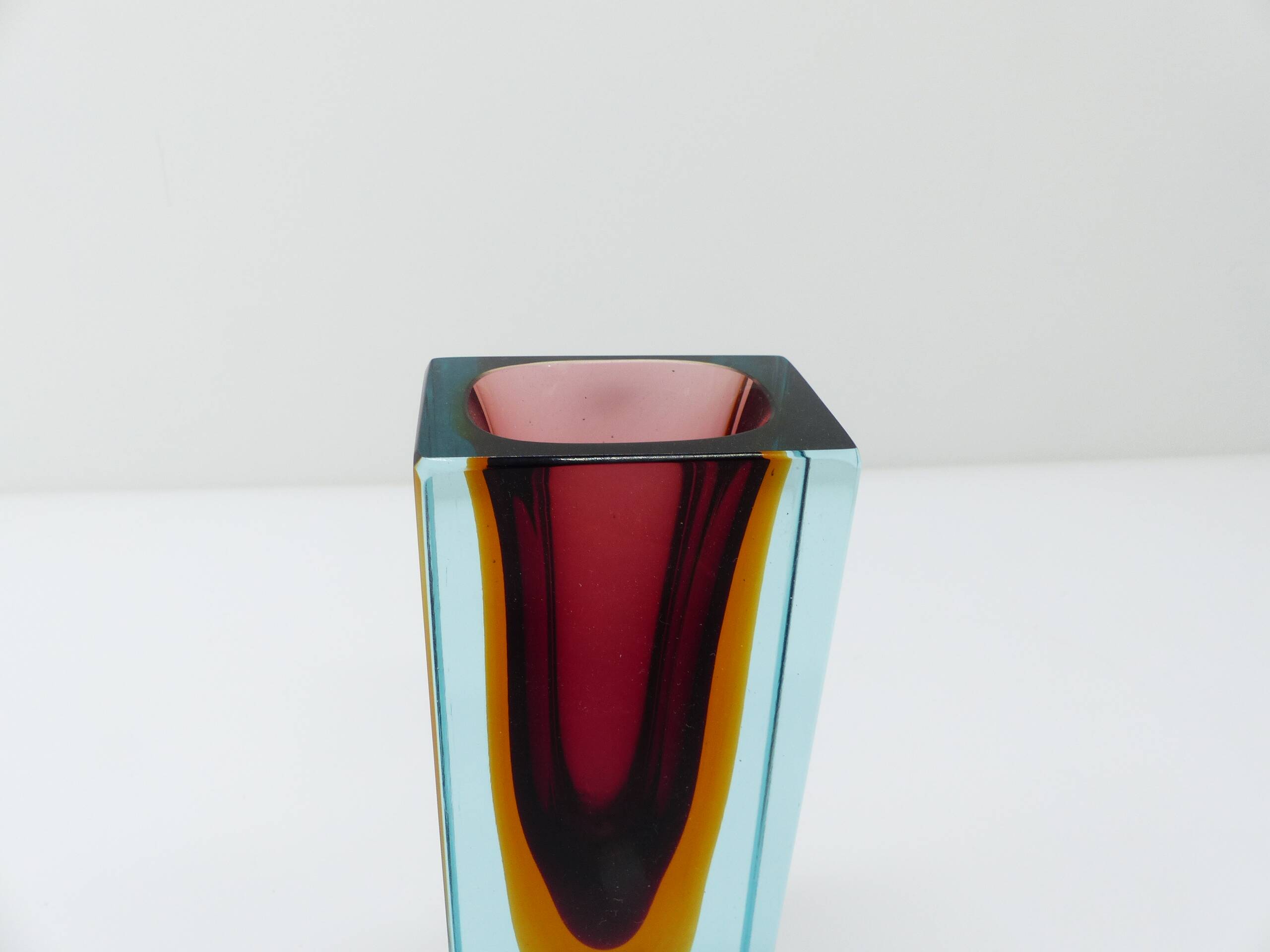 Submerged vase Seguso Vetri d'Arte, Murano, circa 1960