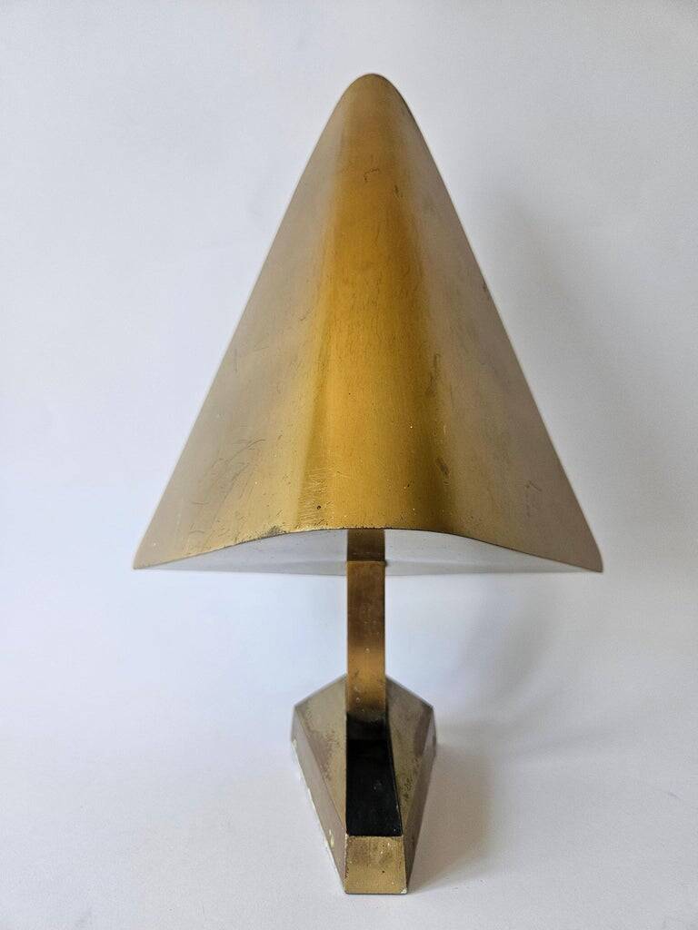 Ensemble de six lampes murales en laiton rares des années 1970, Allemagne.