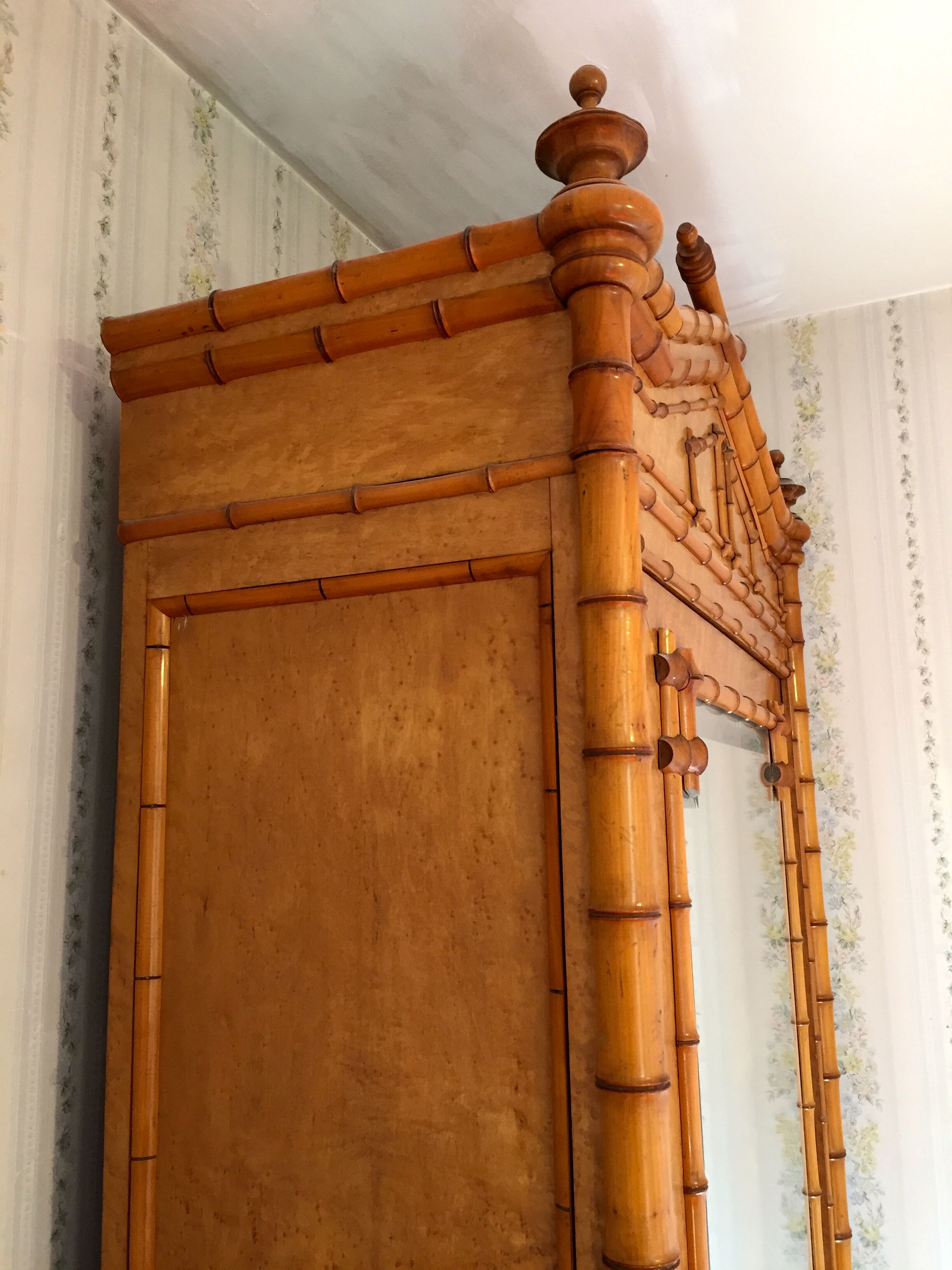 Ice cabinet bamboo collection circa 1870 Napoleon III