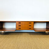 Scandinavian teak sideboard from the 1960s.