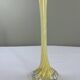Twisted yellow art glass soliflores