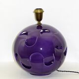 Plum shaped ceramic ball lamp, 1970