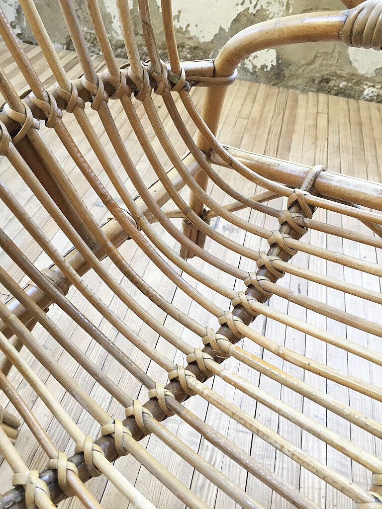 Armchair child rattan