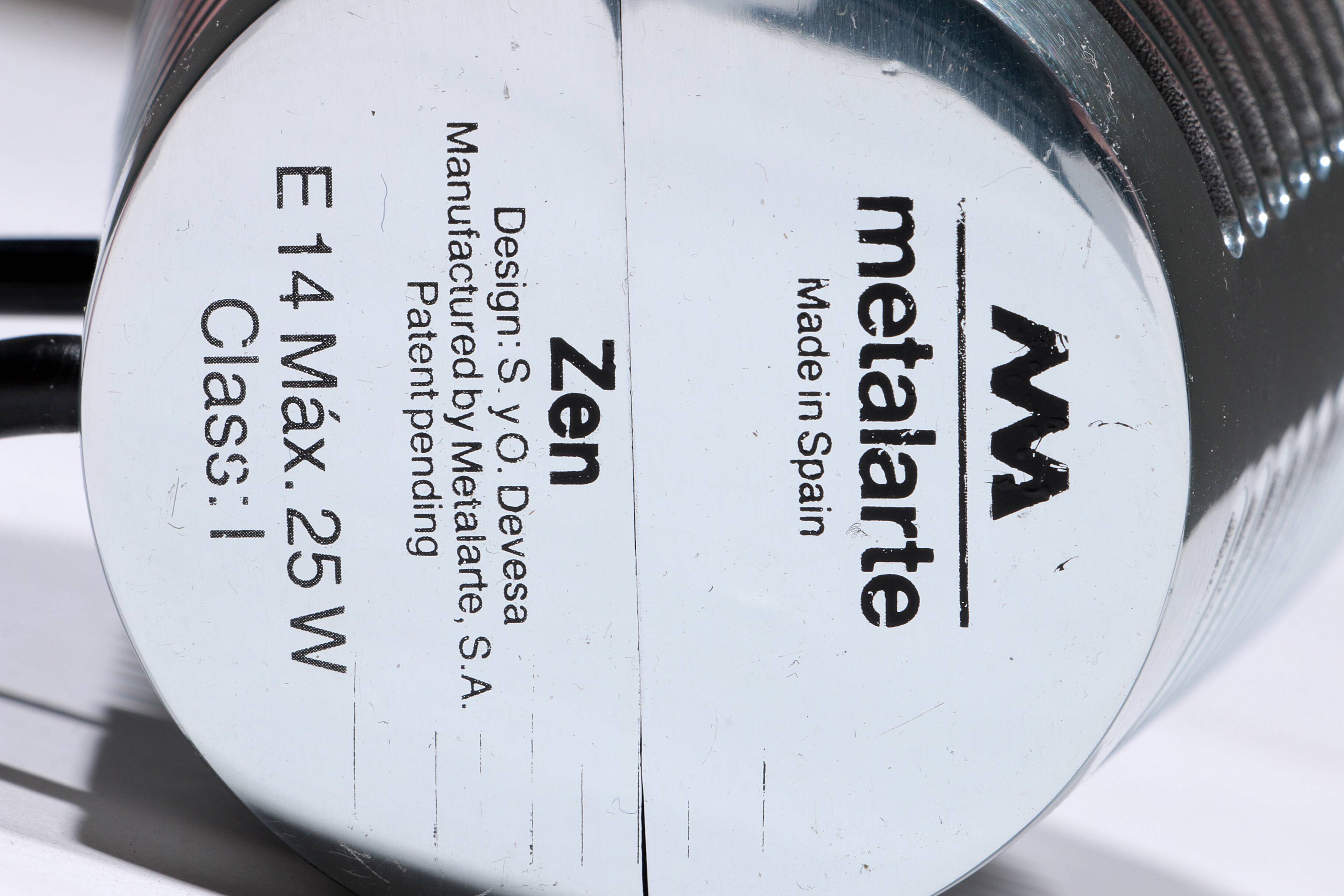 Metalarte Zen Table lamp by Sergi & Oscar Devesa, 1984