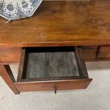 Console espagnole en noyer, début XIXe siècle