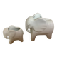 Zoomorphic elephant ashtrays