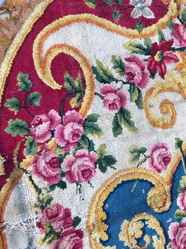 Old carpet soap spain handmade 275 x 555 cm