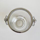 Vintage Italian glass ice bucket