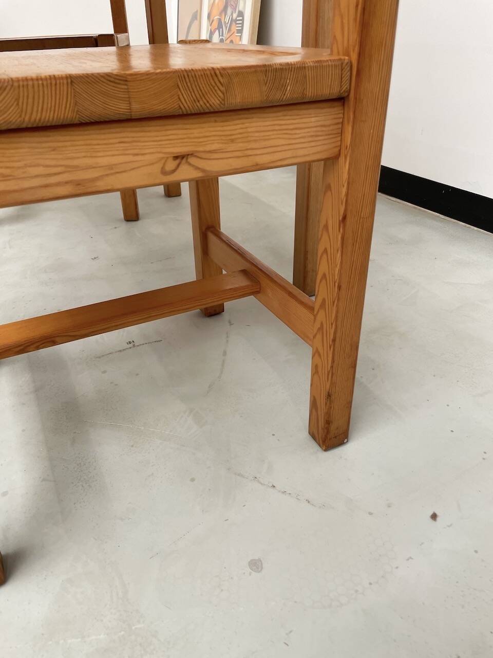 Table pin et chaises « hongisto » Ilmari Tapiovaara