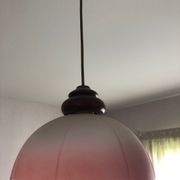 Suspension vintage verre