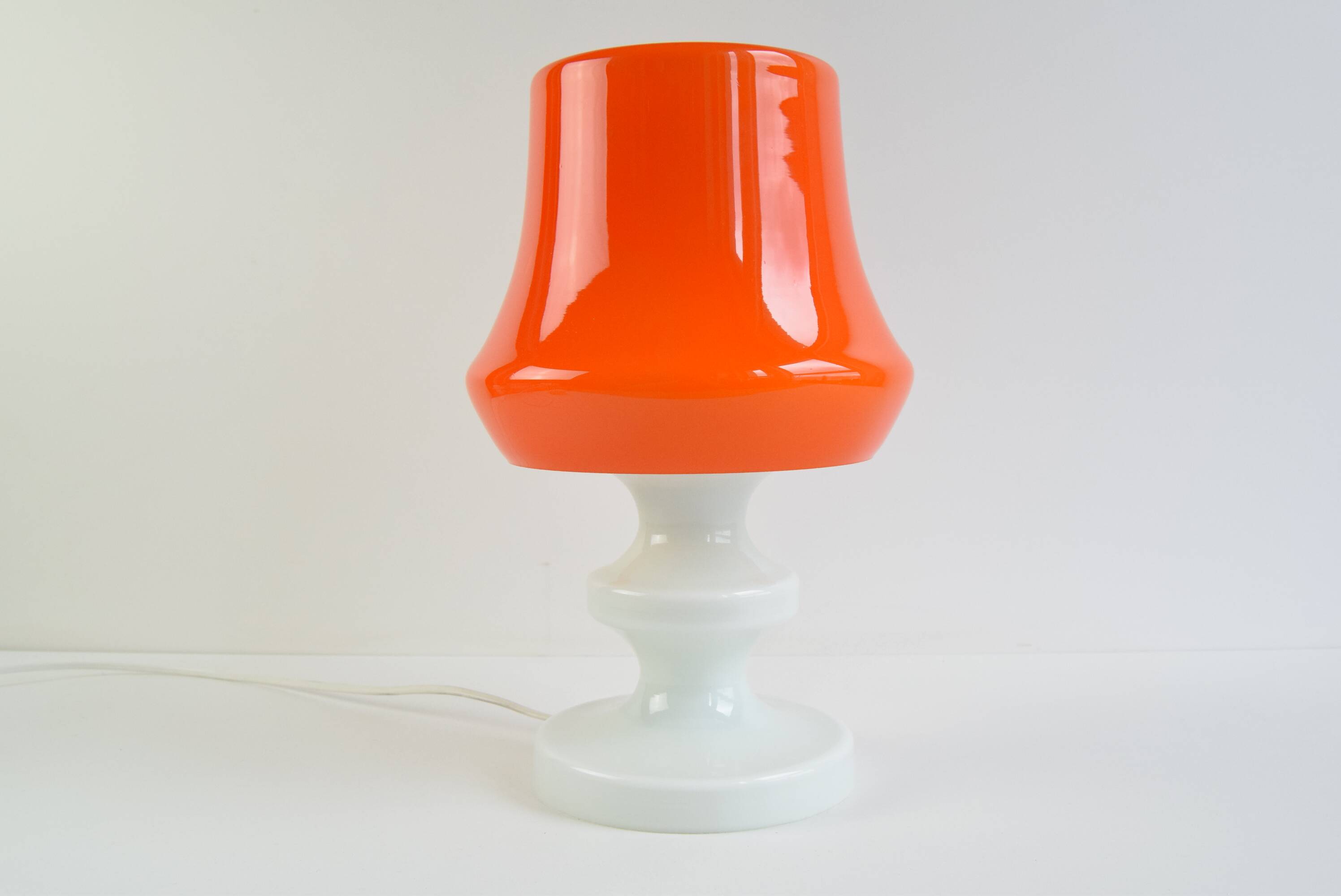 Mid-century glass table lamp by Stepan Tabera