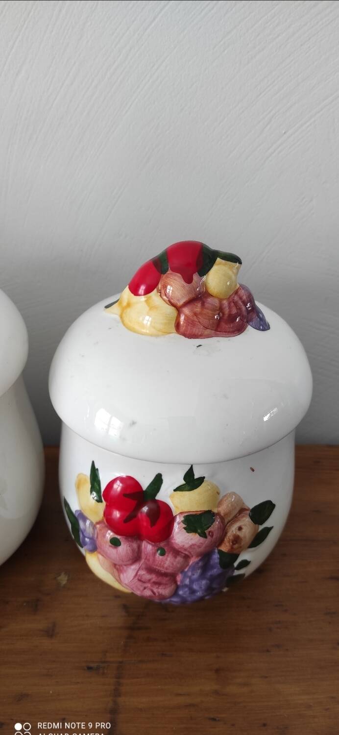 Barbotine Kitchen Pot Set